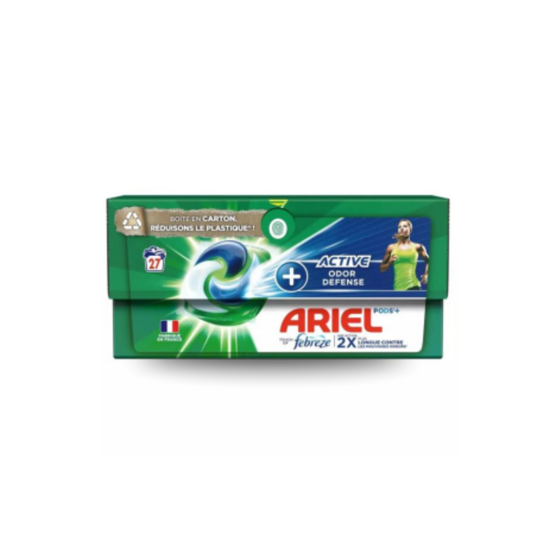 Ariel - Wasmiddel - Pods - Active Odor Defense - 27Wb/677.7g